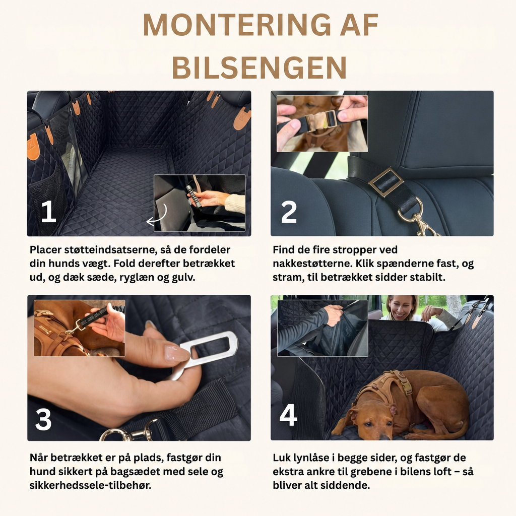 Lux seng til bilen